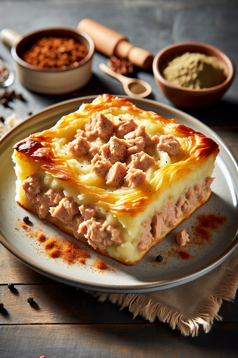 Photo de la recette Parmentier de thon