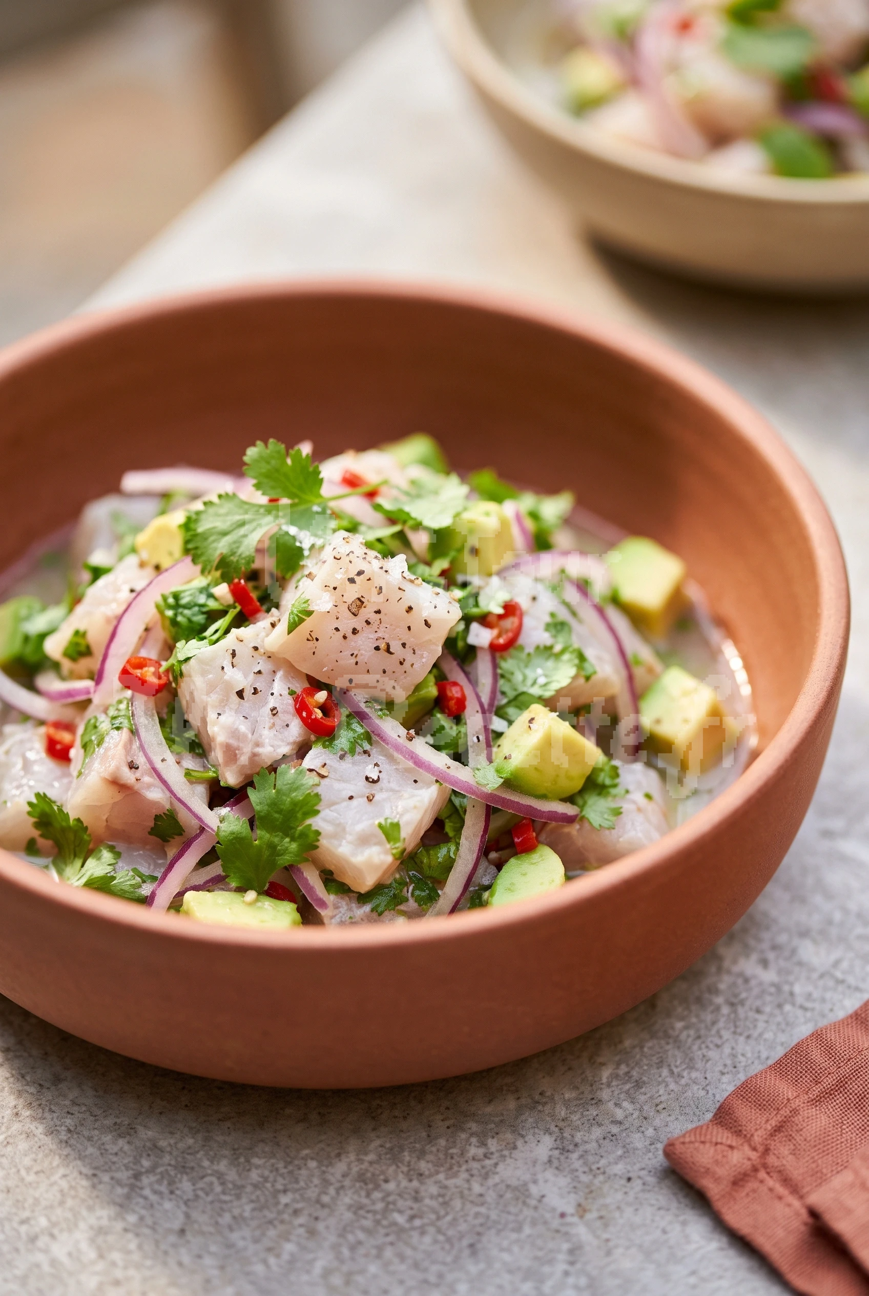 Photo de la recette Ceviche de dorade