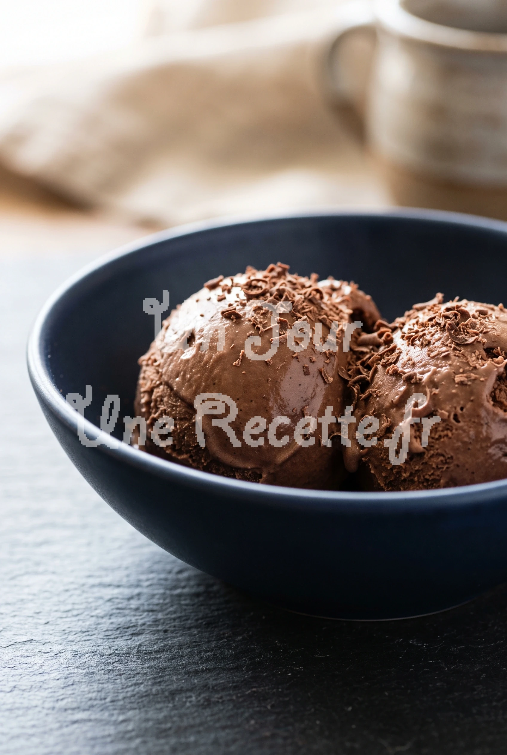 Photo de la recette Glace au chocolat