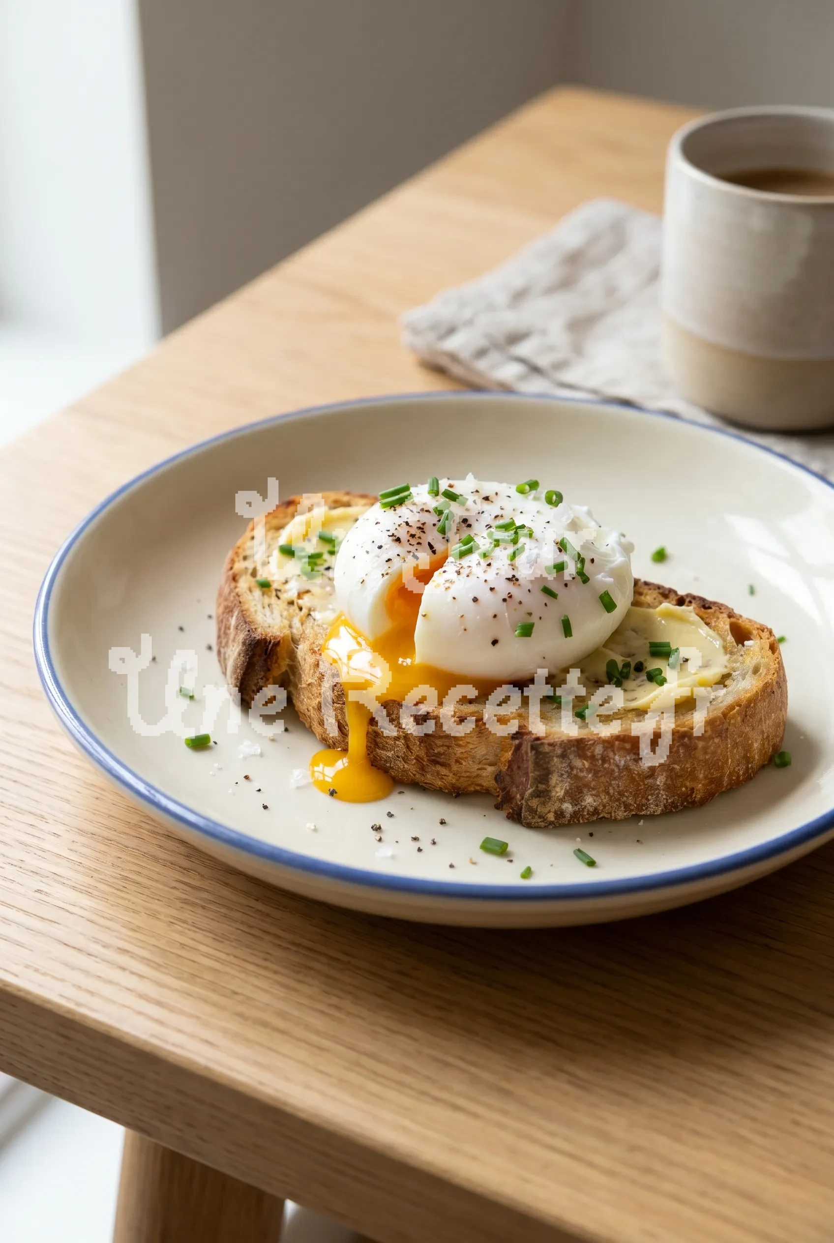 Photo de la recette Oeuf poché ultra simple