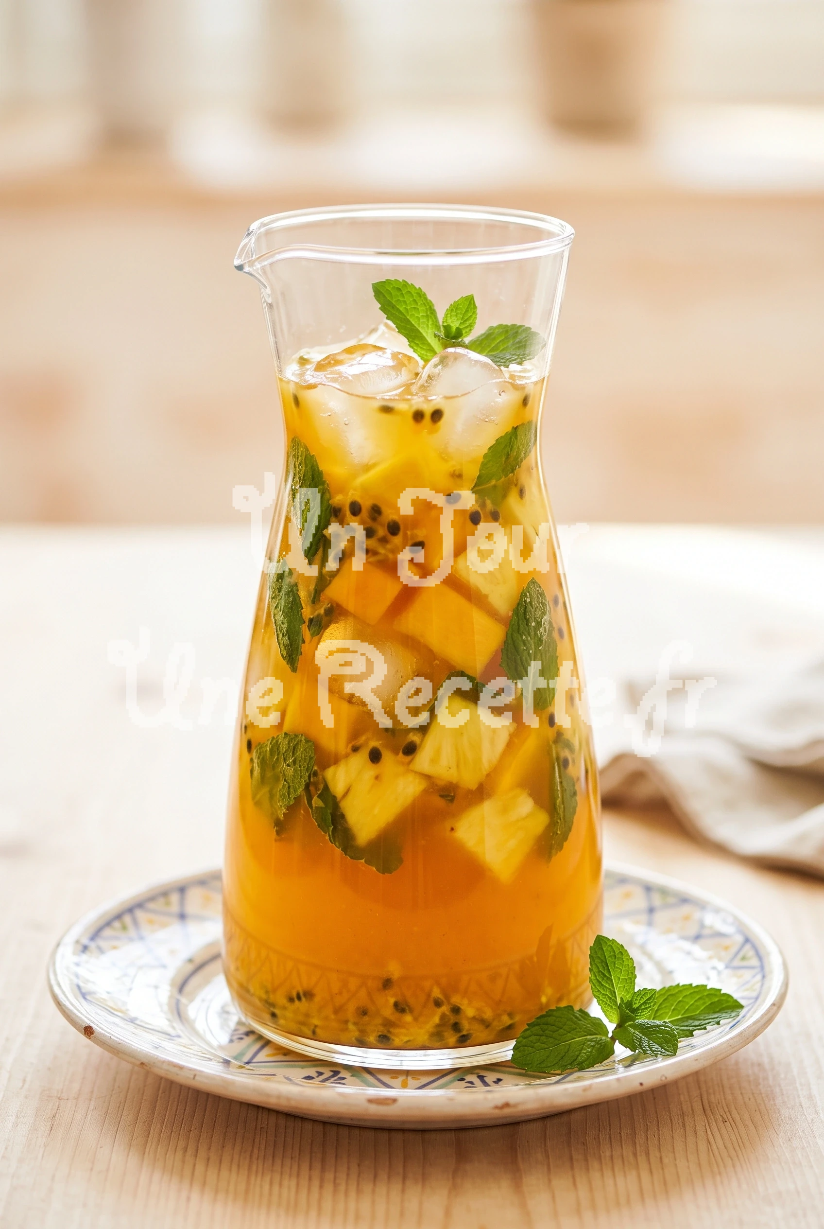 Photo de la recette Punch sans alcool aux fruits exotiques