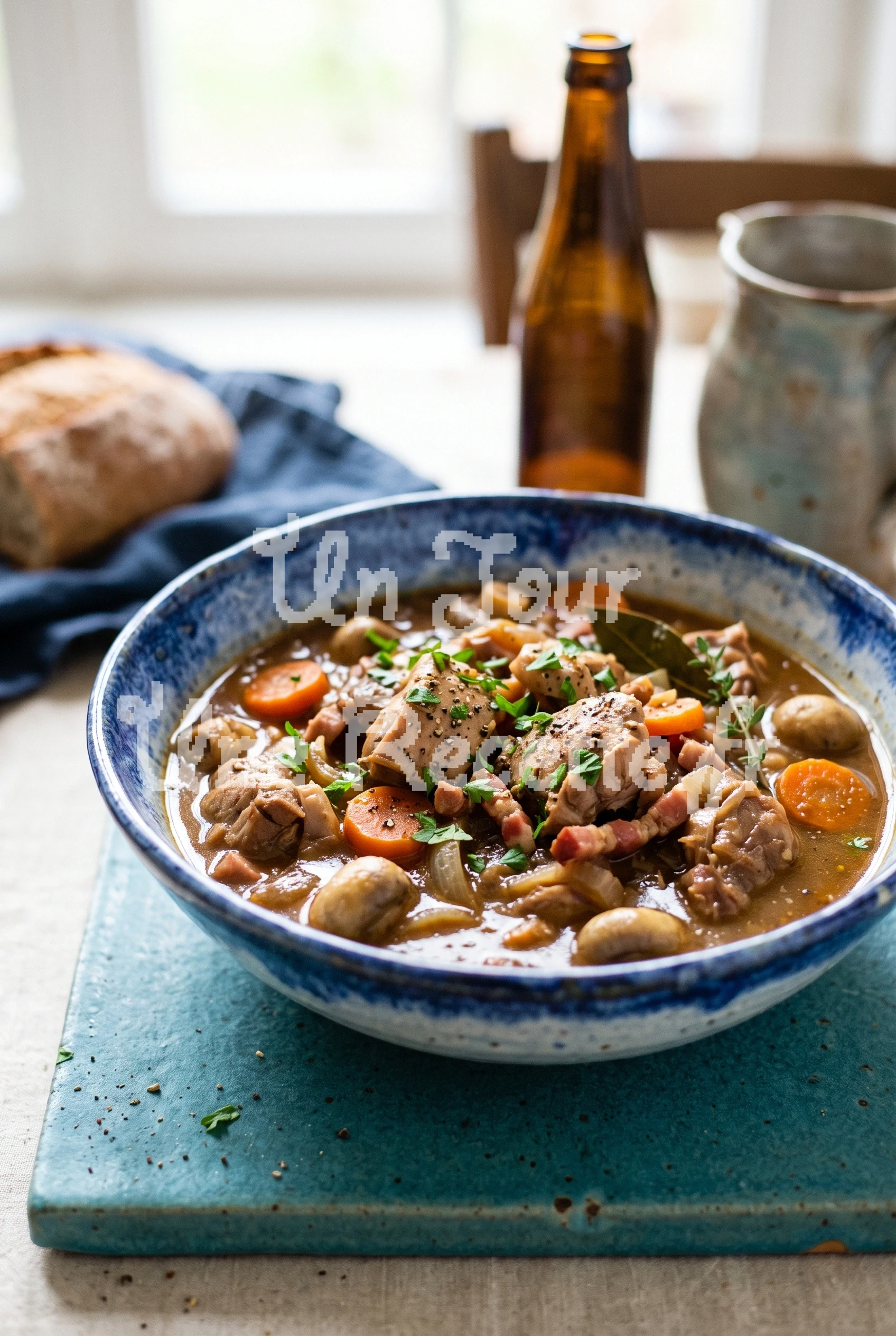 Photo de la recette Ragoût de lapin à la flamande