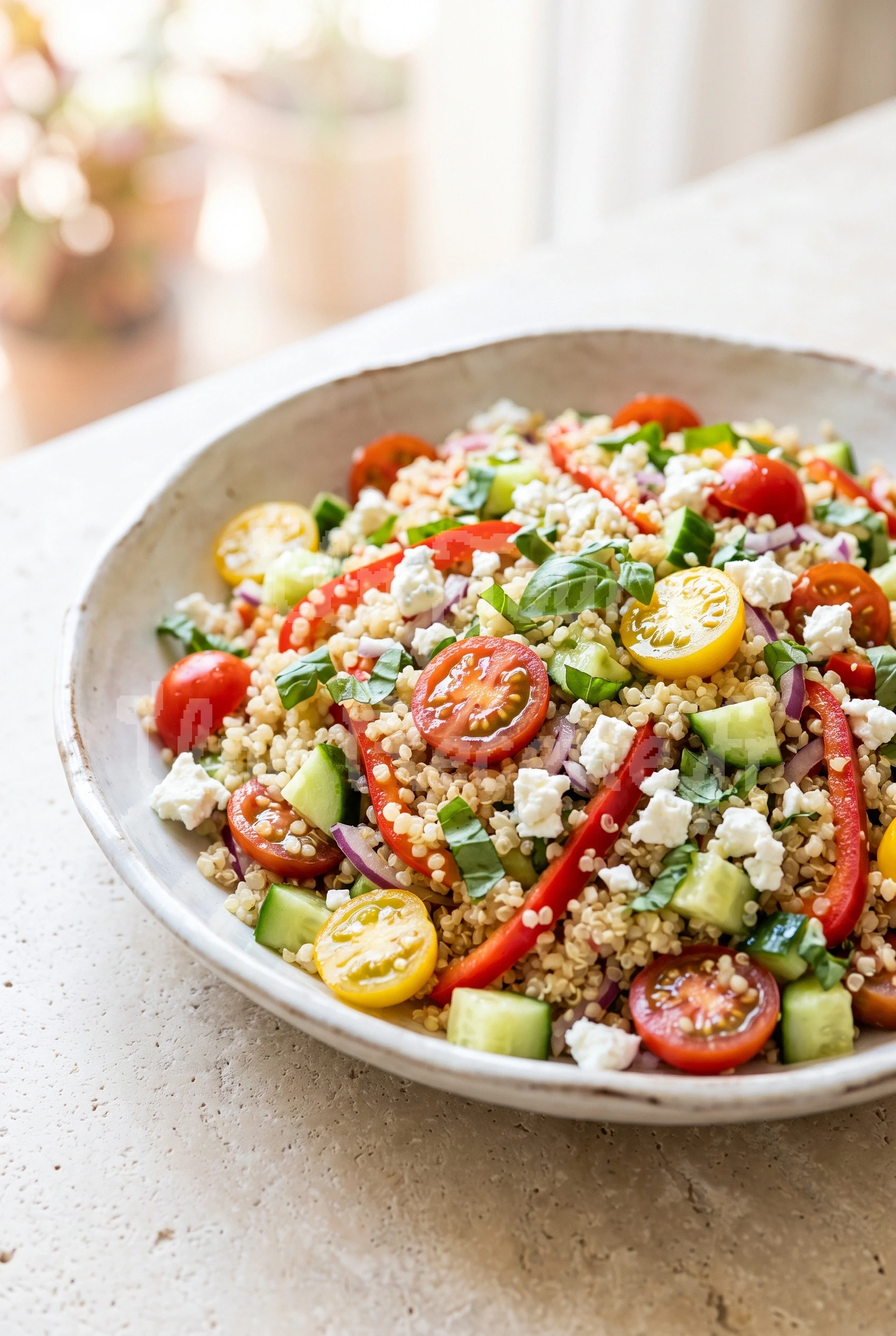 Photo de la recette Salade de Quinoa aux Légumes d'été