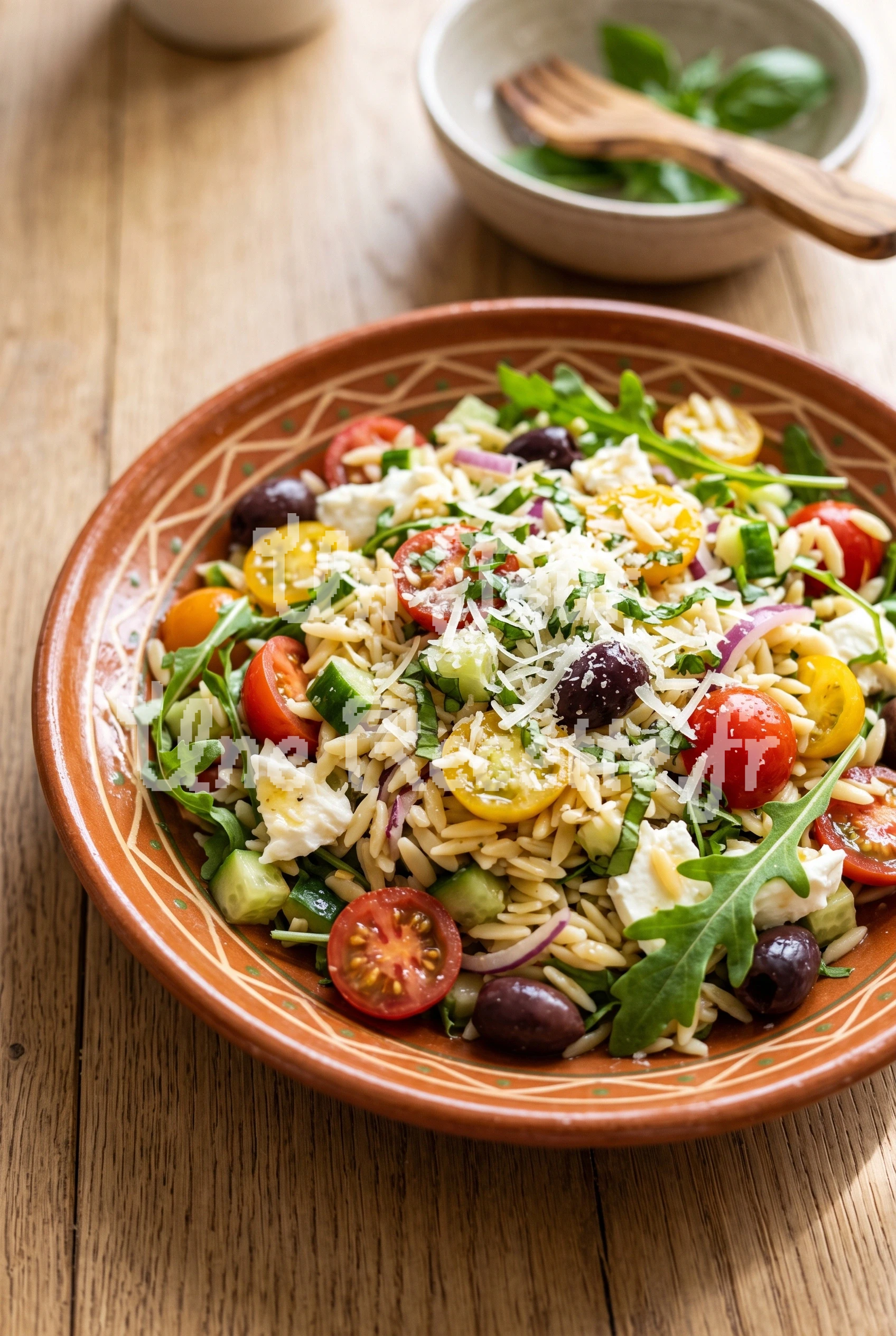 Photo de la recette Salade d’orzo à l’italienne