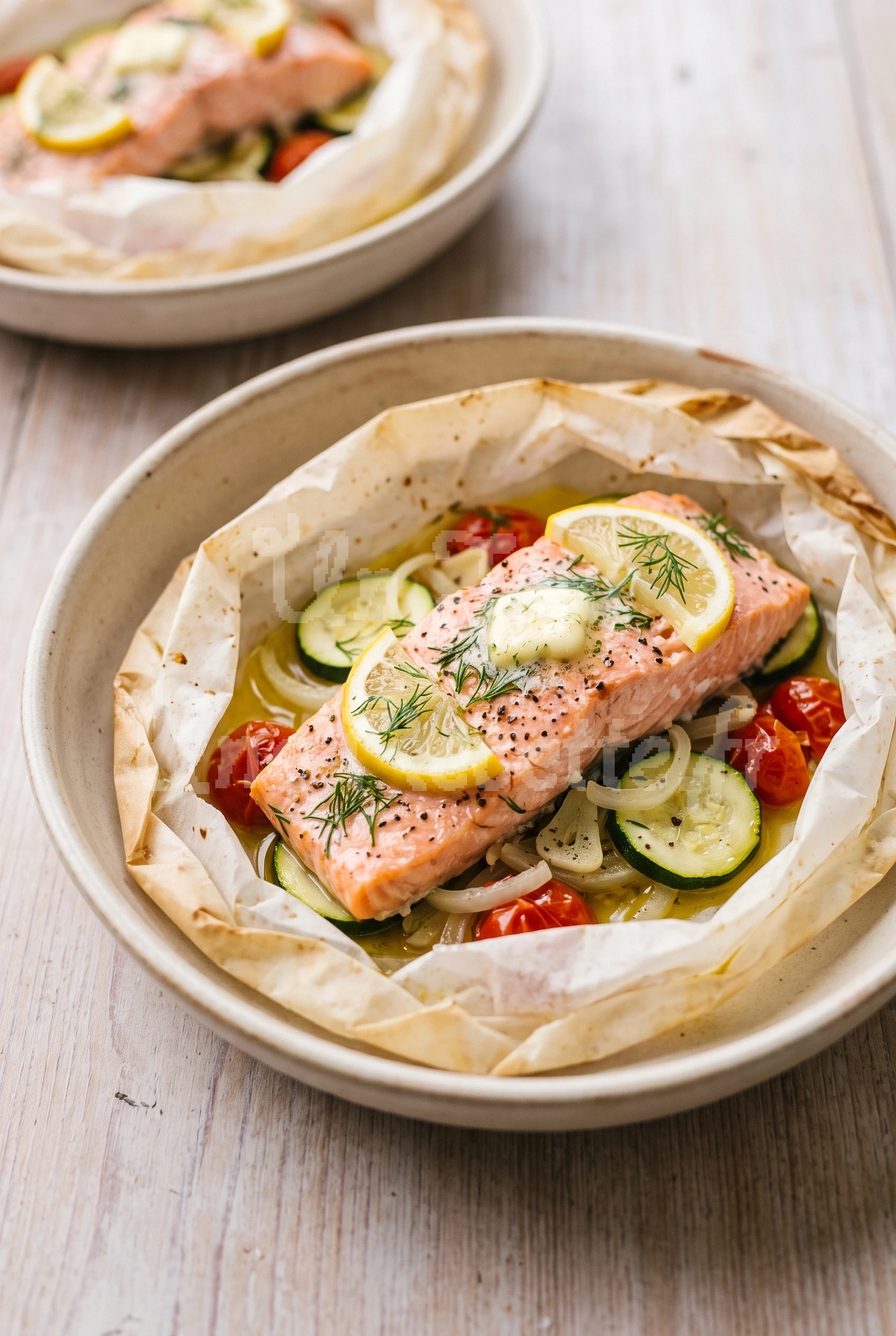 Photo de la recette Salmon en papillote