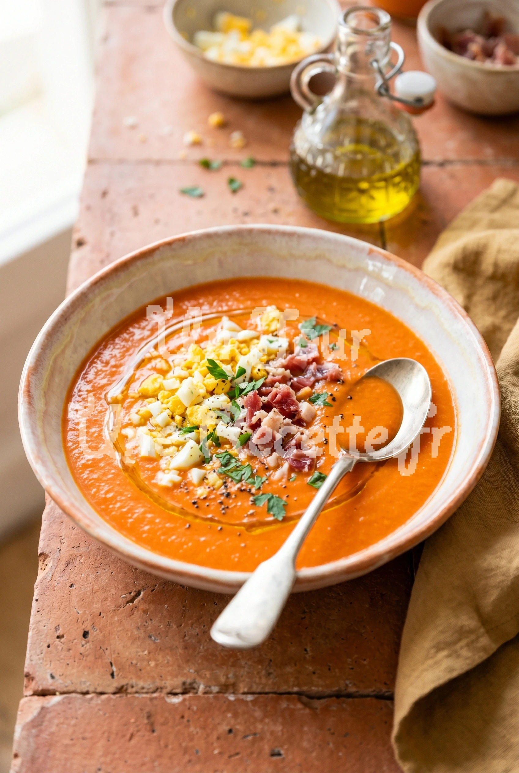 Photo de la recette Salmorejo