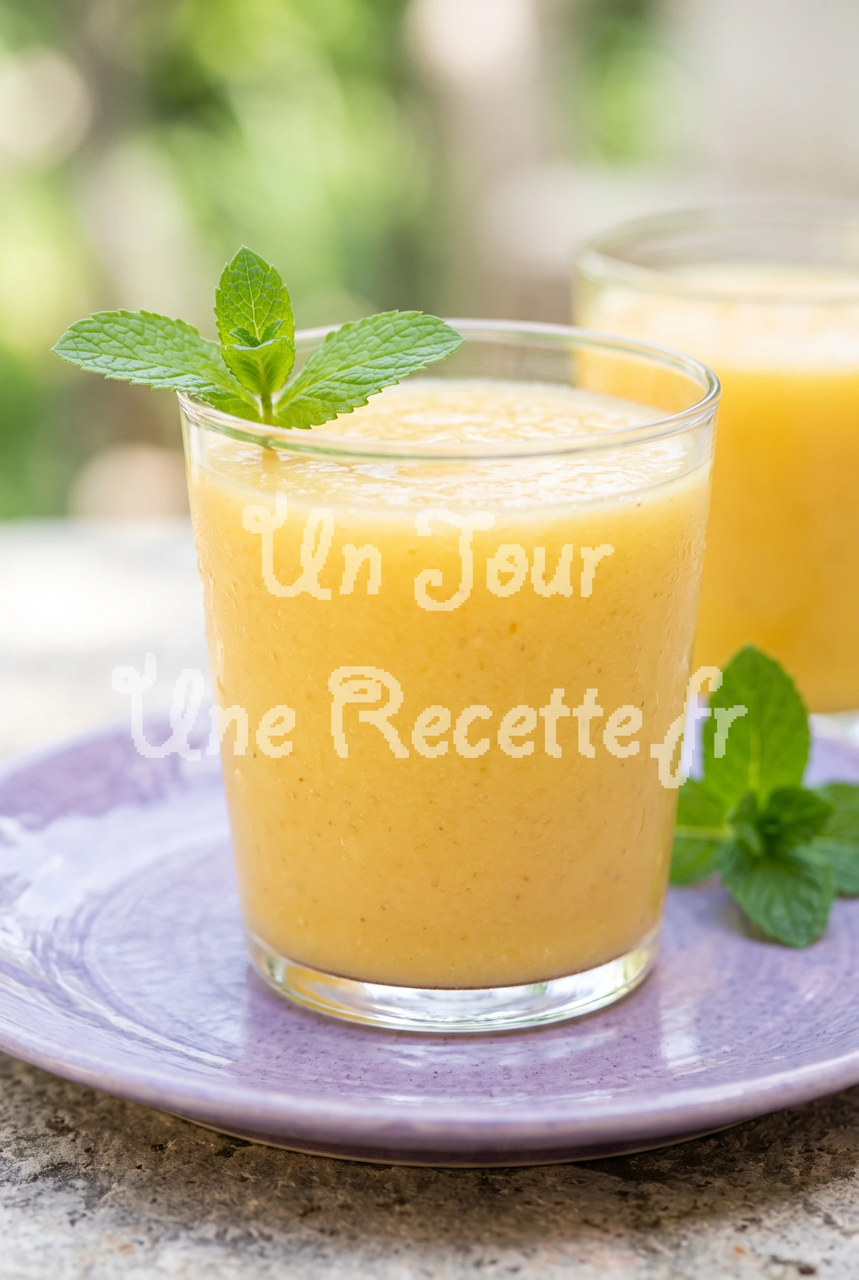 Photo de la recette Smoothie Melon-Menthe