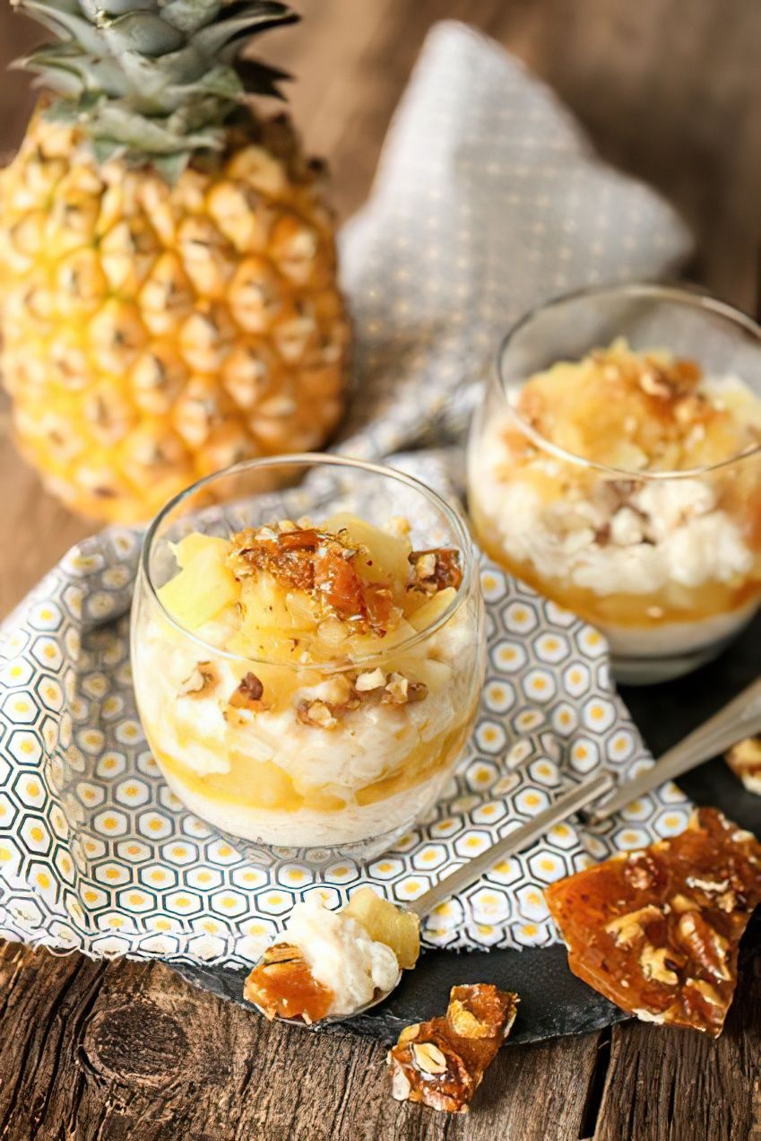 Photo de la recette Riz au lait à l'ananas