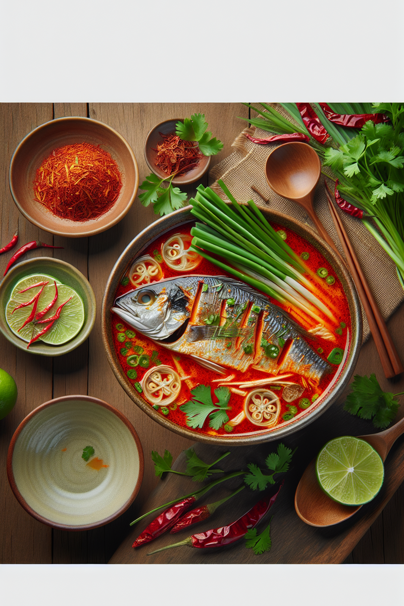 Photo de la recette Soupe de poisson à la thaïlandaise (Tom Yam Pla)