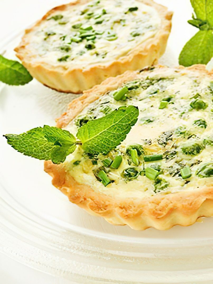 Photo de la recette Tartelettes chèvre et ciboulette