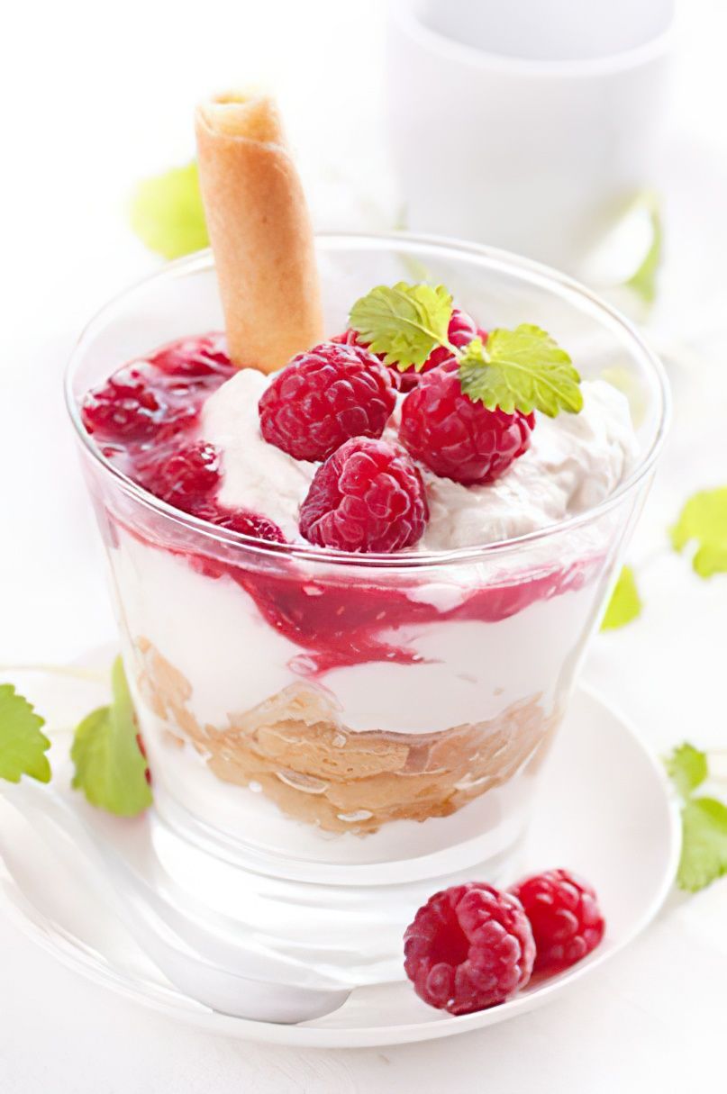 Photo de la recette Tiramisu aux framboises