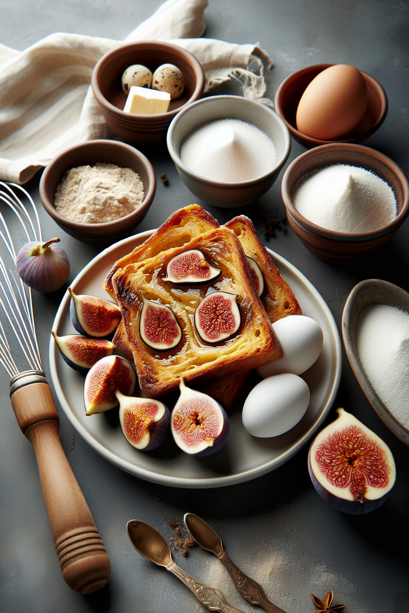 Photo de la recette Toasts de foie gras aux figues