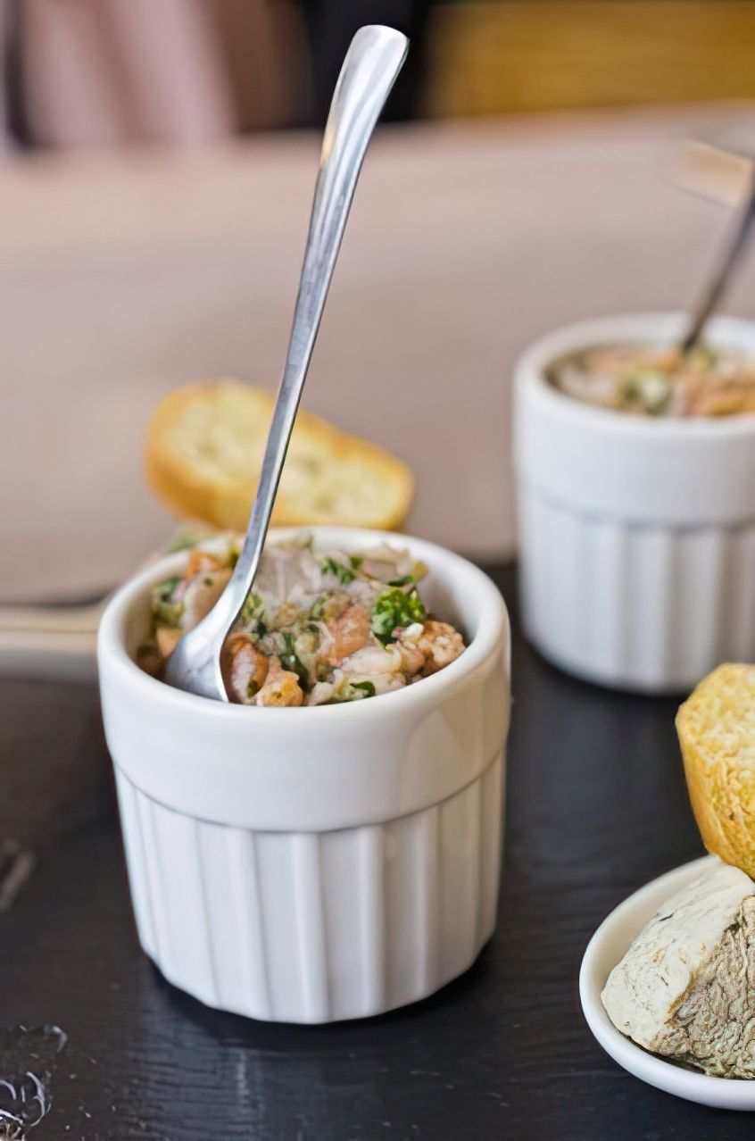 Photo de la recette Verrines saumon ricotta