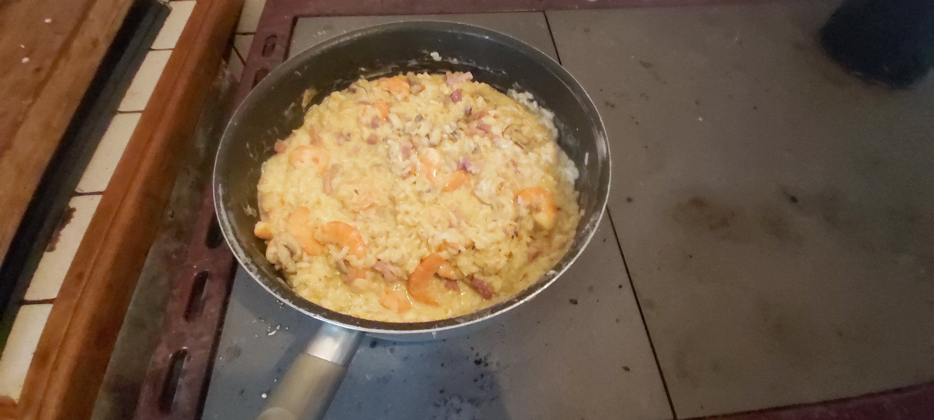 Risotto aux crevettes par ANGE21